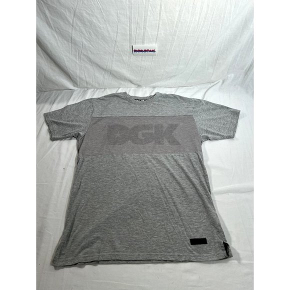 DGK Other - DGK Dirty Ghetto Kids T-Shirt Mens Medium Gray Short Sleeve Shirt